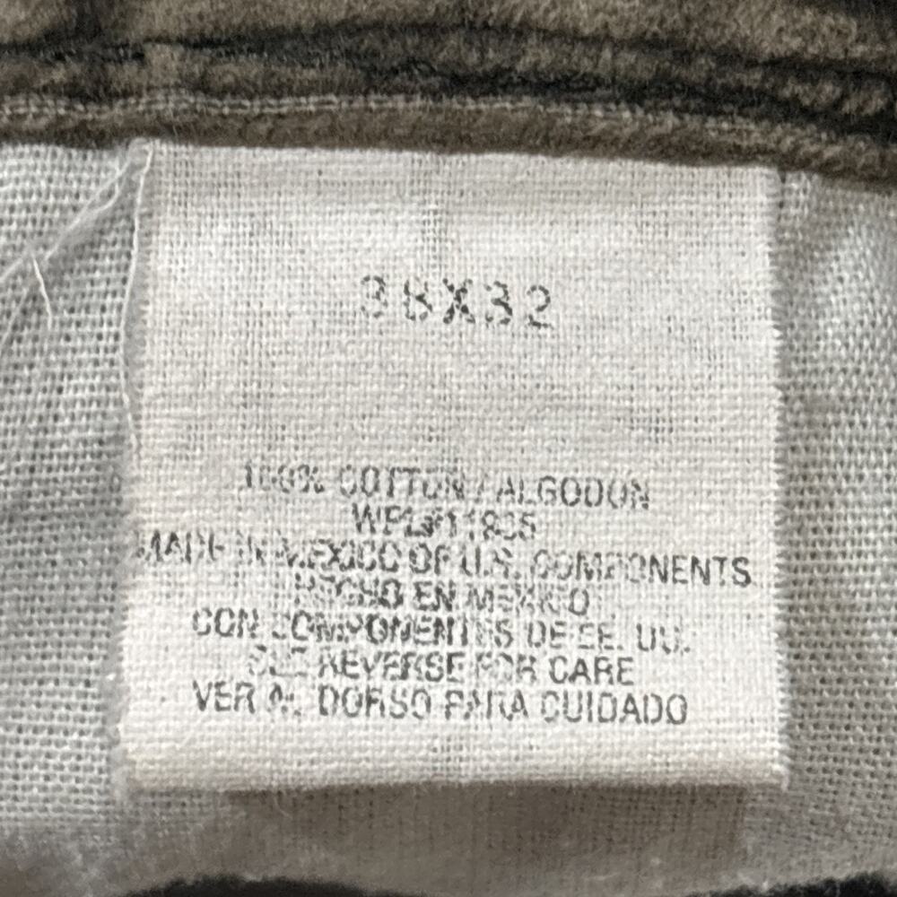 VTG Arizona Jean Co Double Knee Carpenter Corduroy Pants Skate Baggy 38X32 READ - Picture 4 of 13